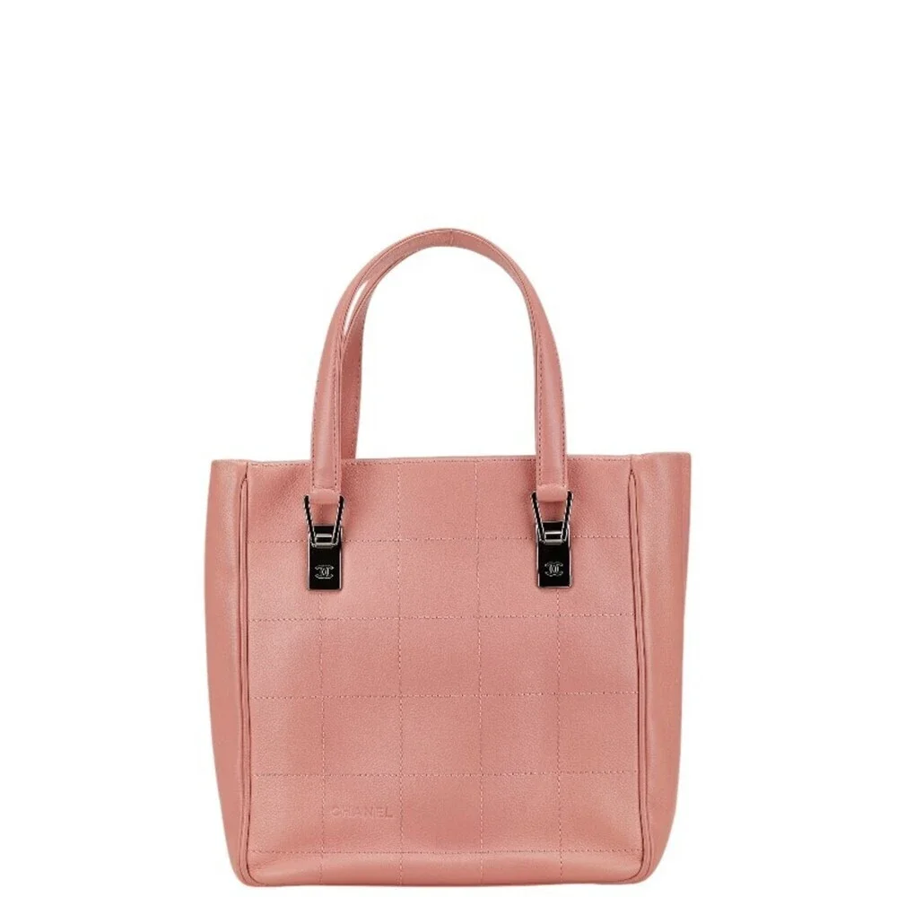 CHANEL Pink Caviar Leather Tote Bag